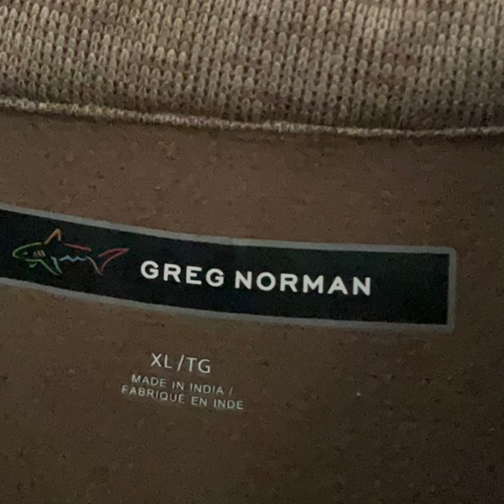 Greg Norman Collection Brown Pullover - image 2